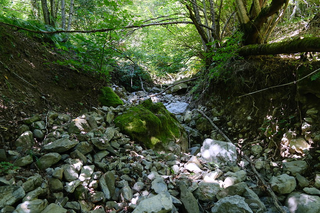 Gué @ Ruisseau du Dardet à sec @ Saint-Ferréol