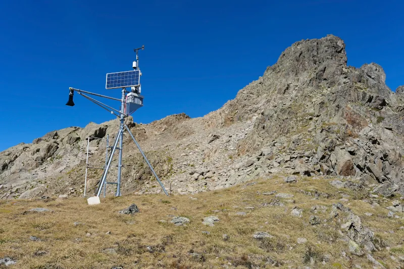Station météo @ Col des Lacs Noirs @ Chamonix
